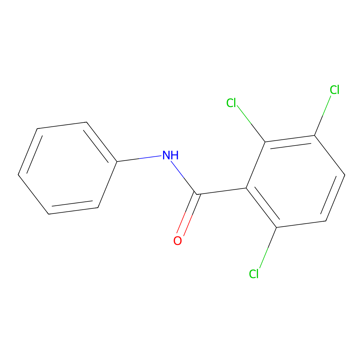 2,3,6-Trichloro-n-phenylbenzamide molecular structure, CAS 33986-33-3