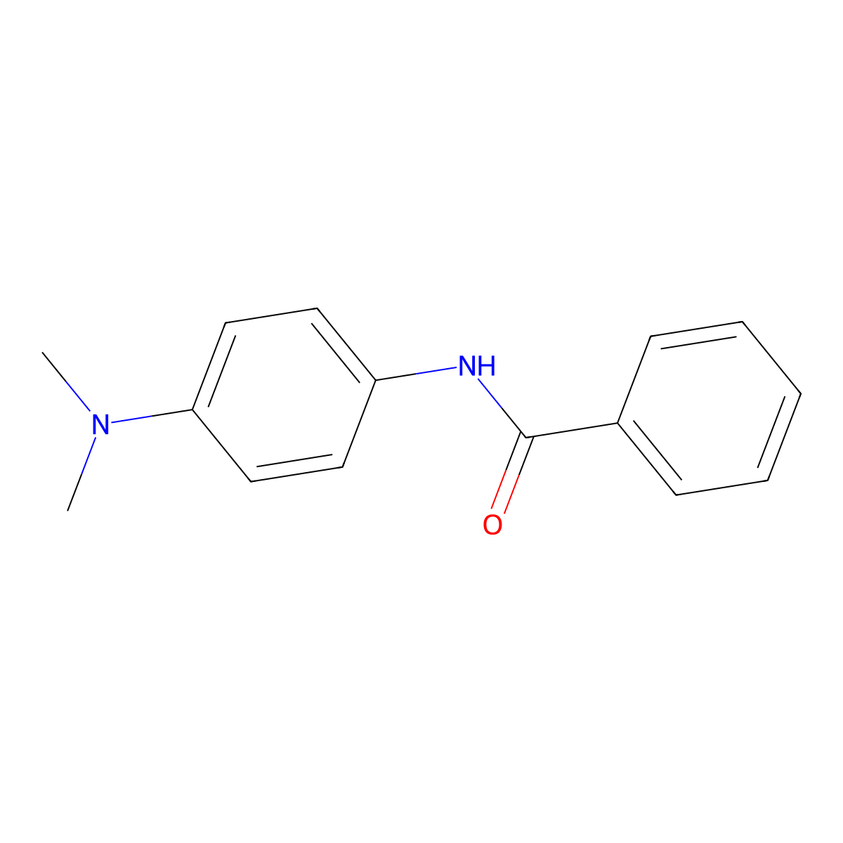 N-[4-(Dimethylamino)phenyl]benzamide molecular structure, CAS 33986-97-9