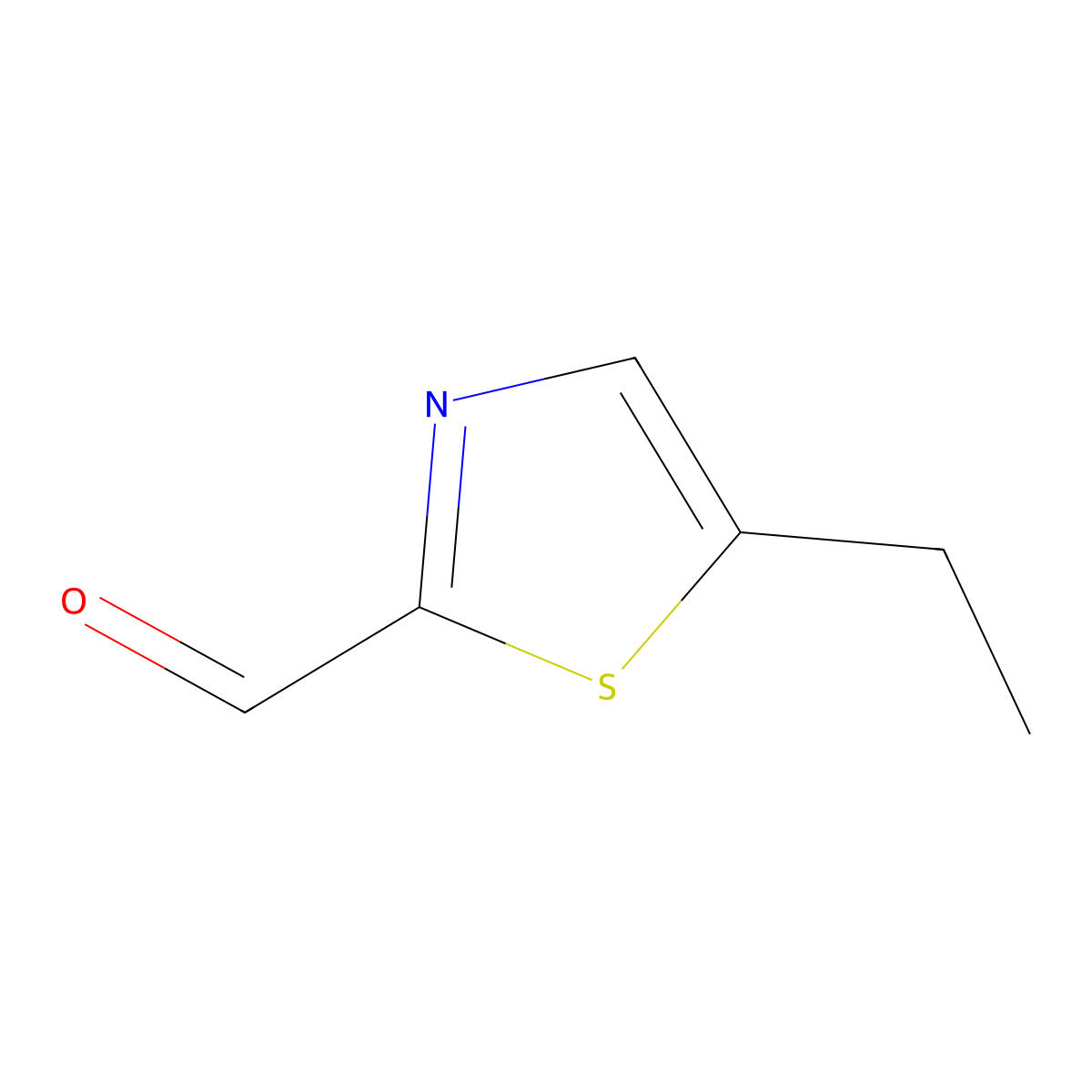 5-Ethyl-1,3-thiazole-2-carbaldehyde molecular structure, CAS 339989-68-3