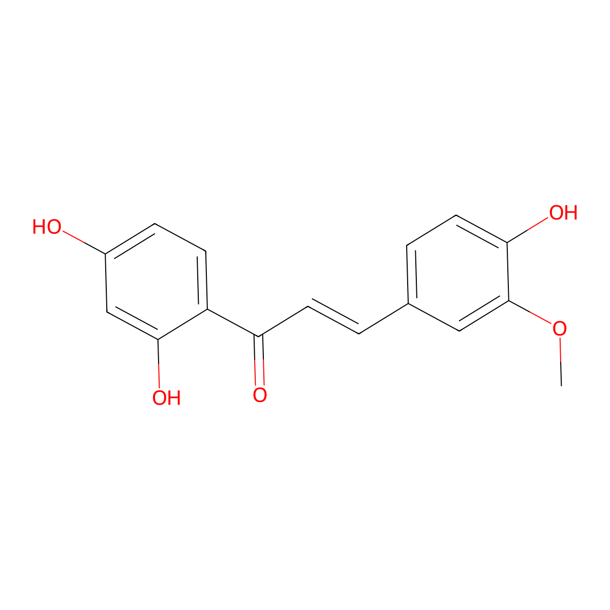 Homobutein molecular structure, CAS 34000-39-0