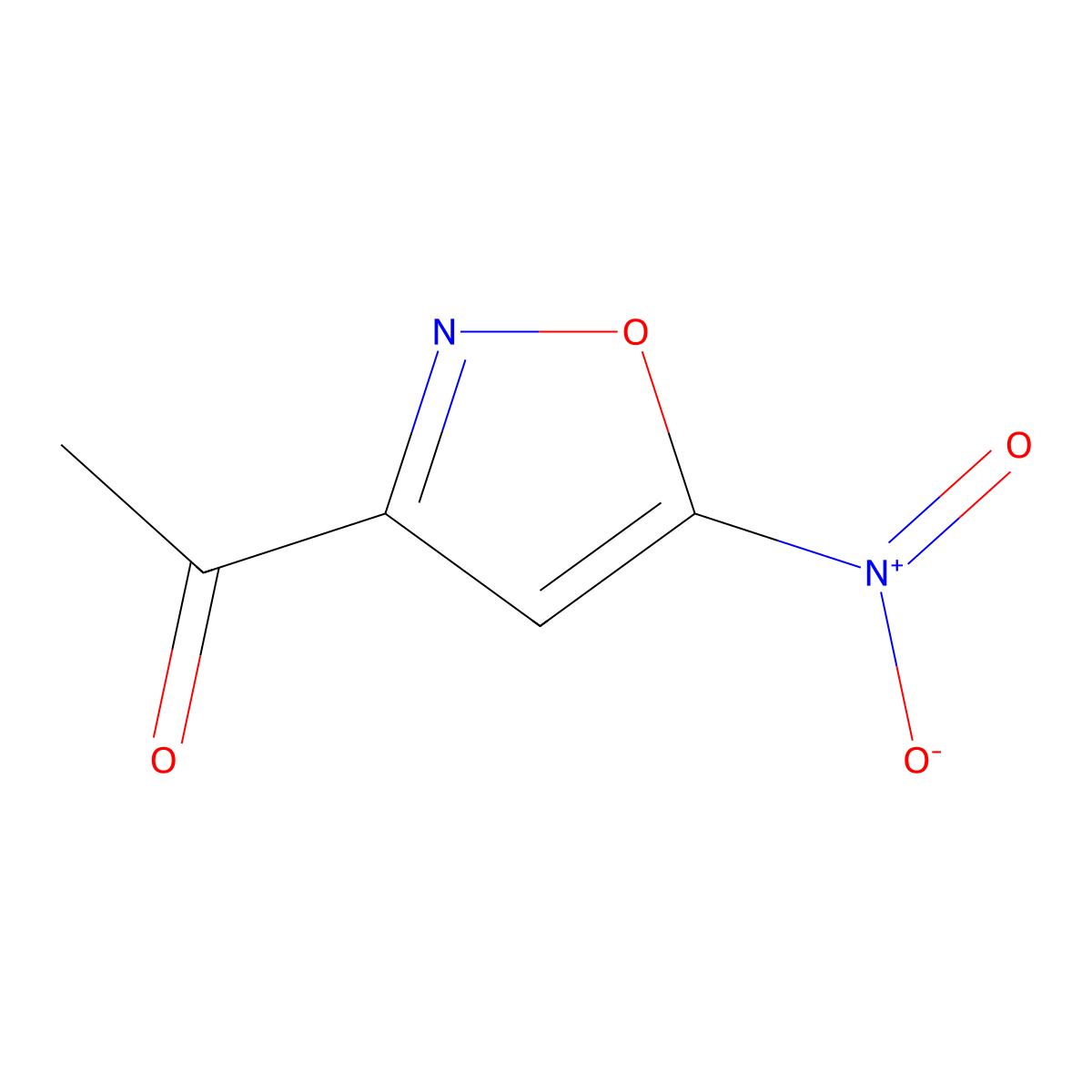1-(5-Nitroisoxazol-3-yl)ethanone molecular structure, CAS 340014-77-9