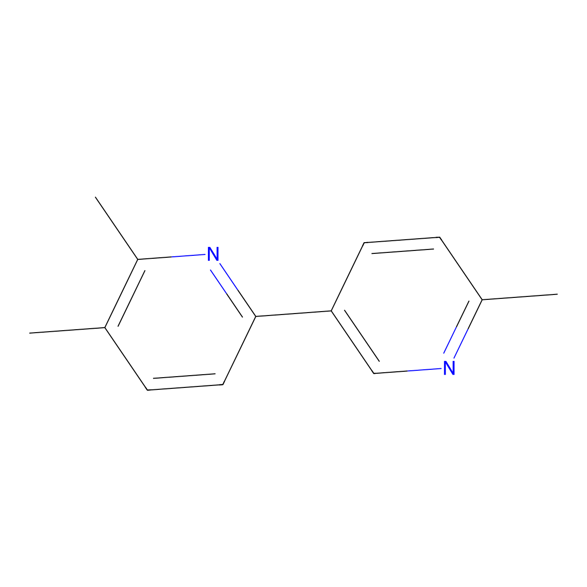 5,6,6'-Trimethyl-2,3'-bipyridine molecular structure, CAS 340026-66-6