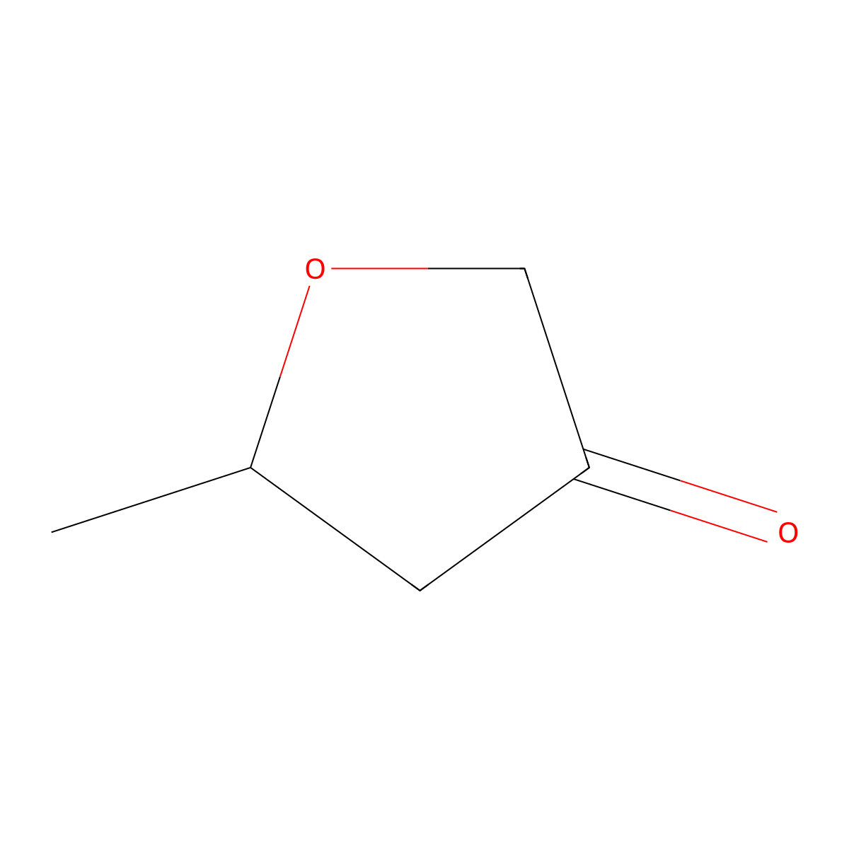 5-Methyloxolan-3-one molecular structure, CAS 34003-72-0