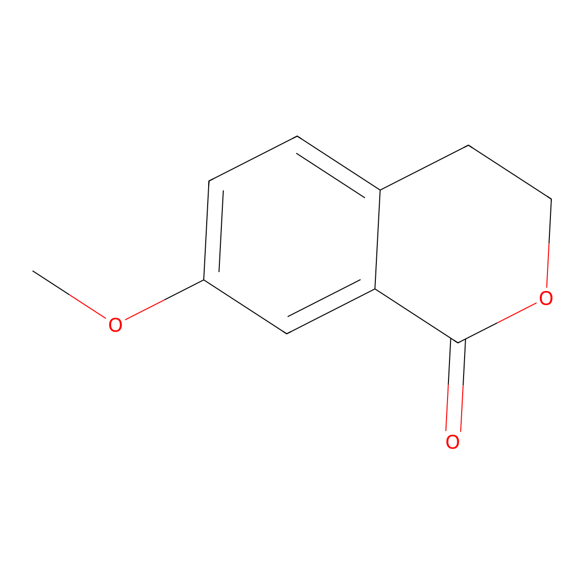 7-Methoxyisochroman-1-one molecular structure, CAS 34014-49-8