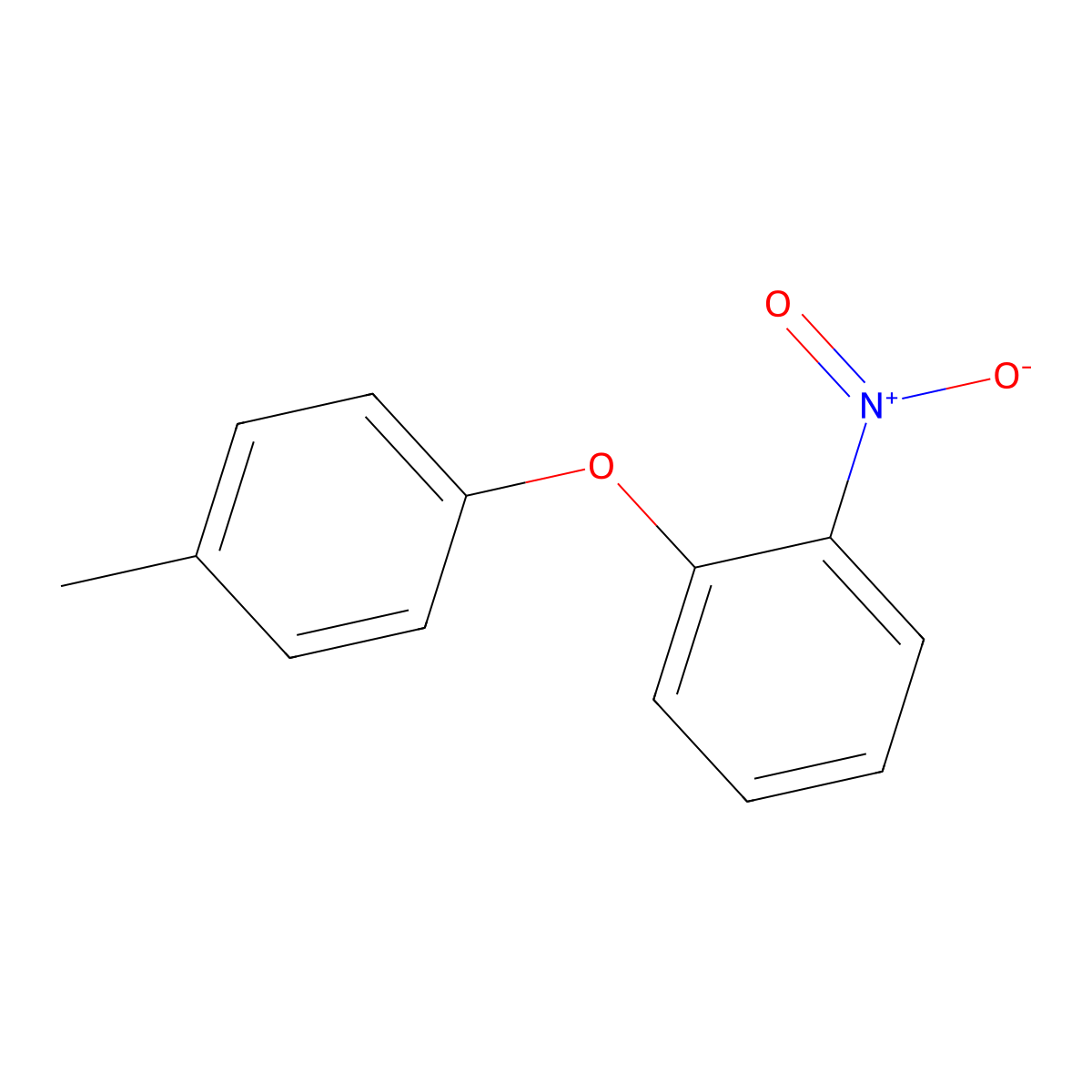 2-Nitrophenyl P-tolyl ether molecular structure, CAS 3402-70-8