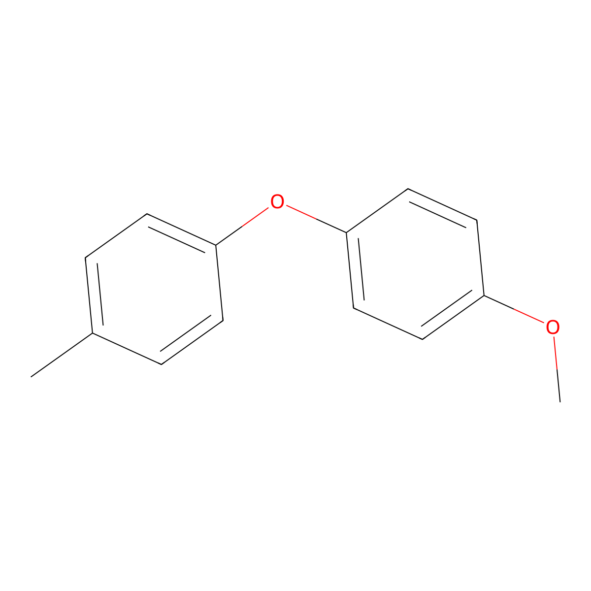 1-Methoxy-4-(4-methylphenoxy)benzene molecular structure, CAS 3402-85-5