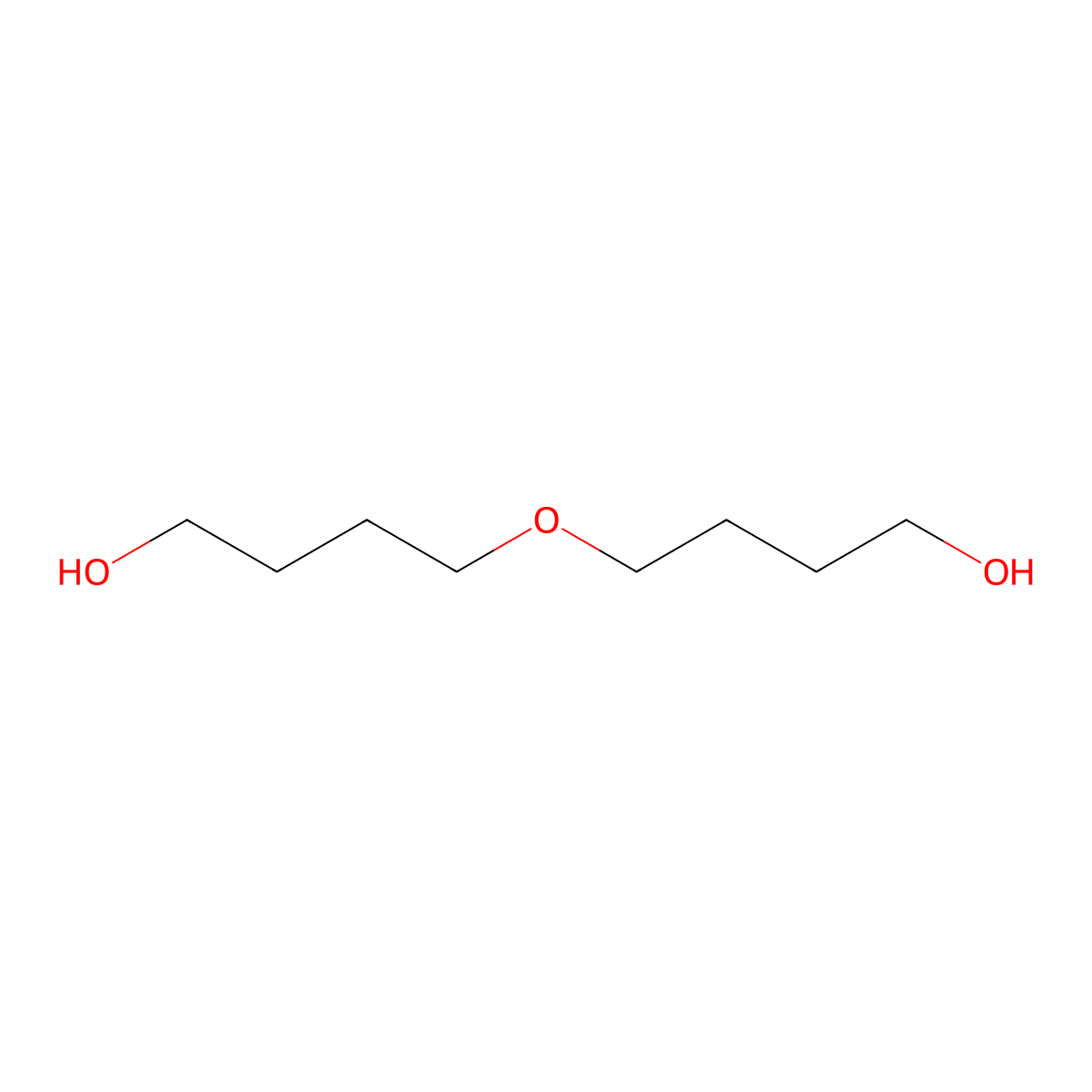 Butanol, oxybis- molecular structure, CAS 3403-82-5