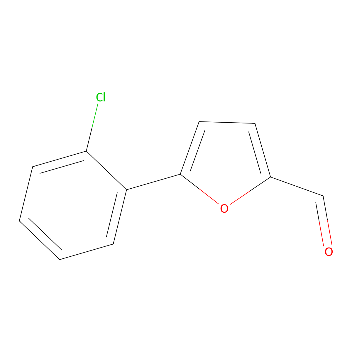 5-(2-Chlorophenyl)furfural molecular structure, CAS 34035-04-6