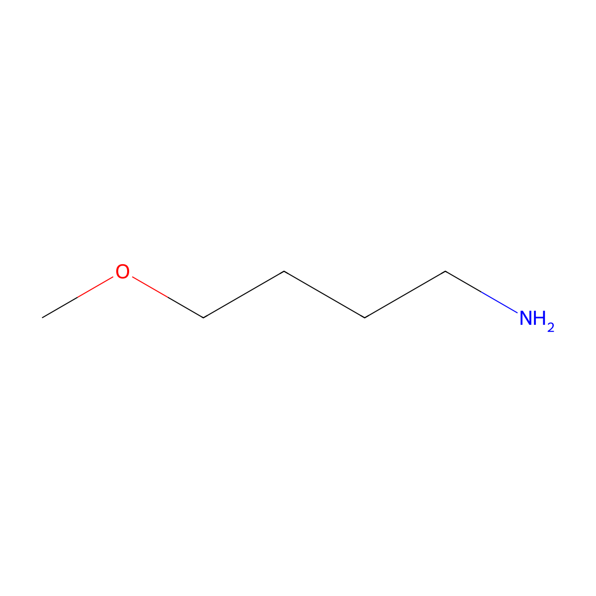4-Methoxybutan-1-amine molecular structure, CAS 34039-36-6