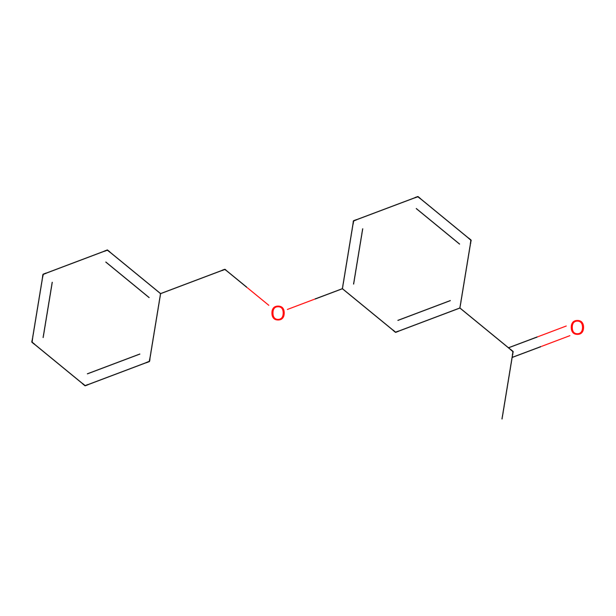 1-(3-(Phenylmethoxy)phenyl)ethan-1-one molecular structure, CAS 34068-01-4