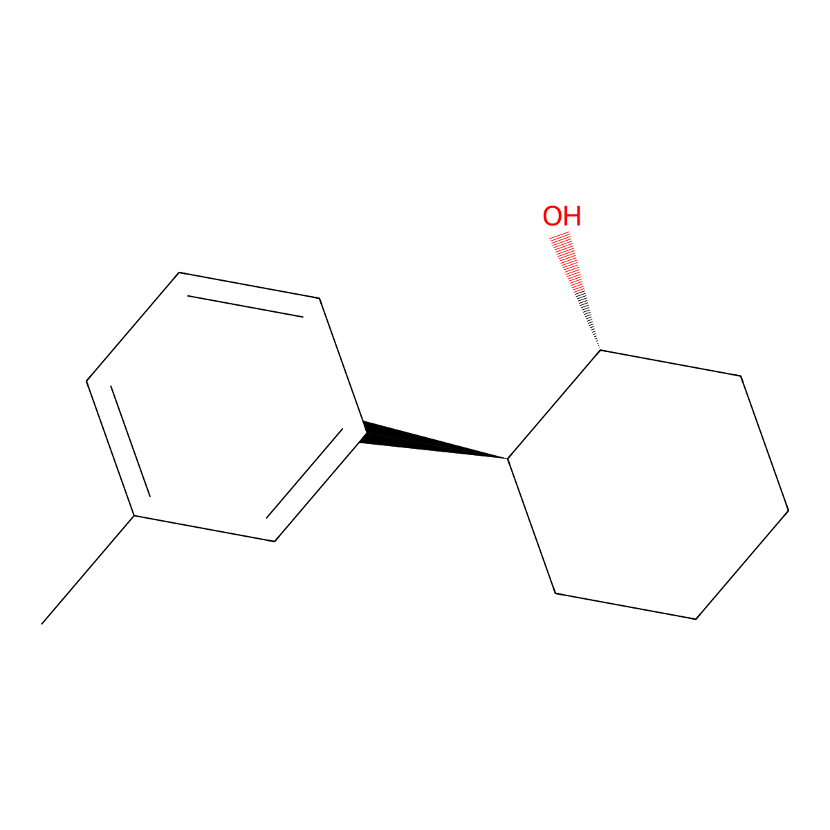(1R,2S)-2-(3-methylphenyl)cyclohexan-1-ol molecular structure, CAS 340755-58-0