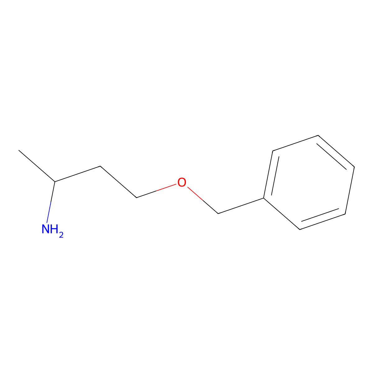 4-(Benzyloxy)butan-2-amine molecular structure, CAS 340775-25-9