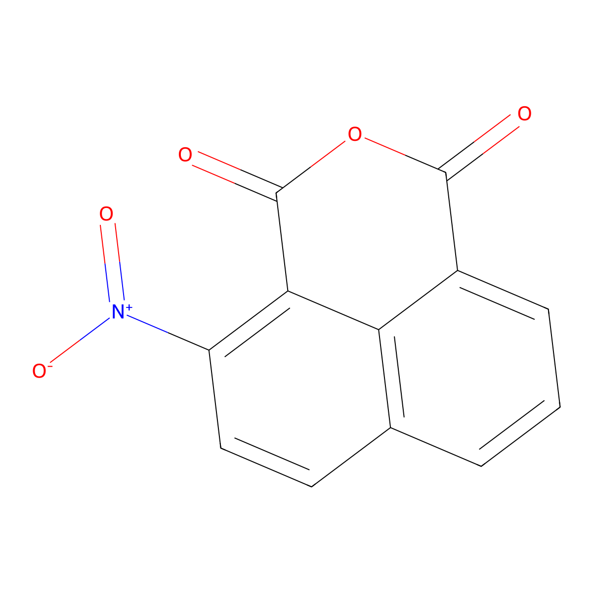 4-Nitrobenzo[de]isochromene-1,3-dione molecular structure, CAS 34087-02-0