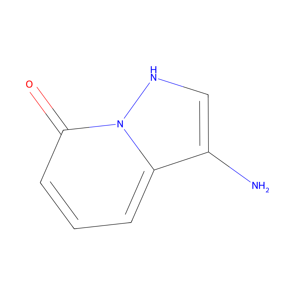 3-Aminopyrazolo[1,5-a]pyridin-7-ol molecular structure, CAS 340961-98-0