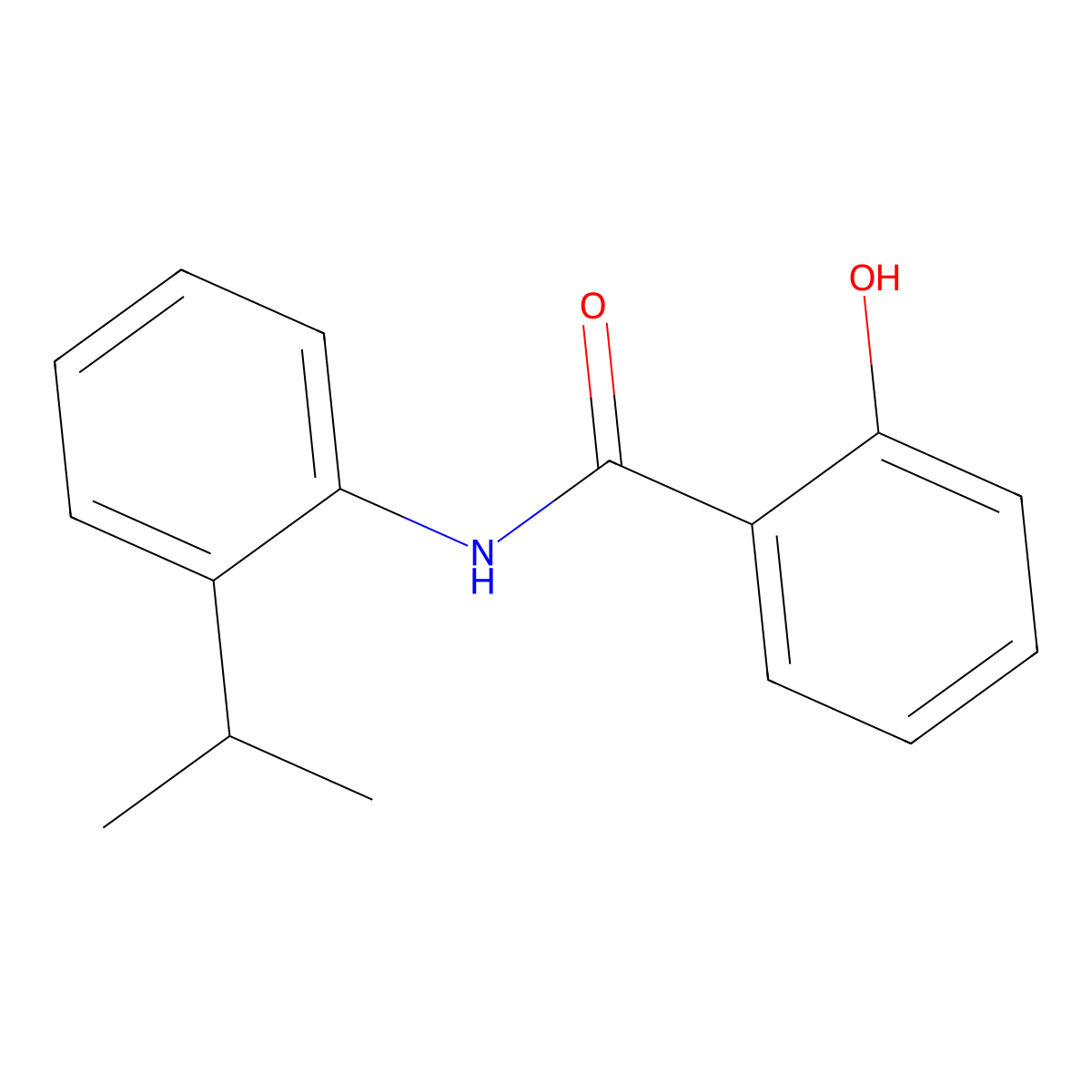 2'-Isopropyl-salicylanilide molecular structure, CAS 341018-40-4