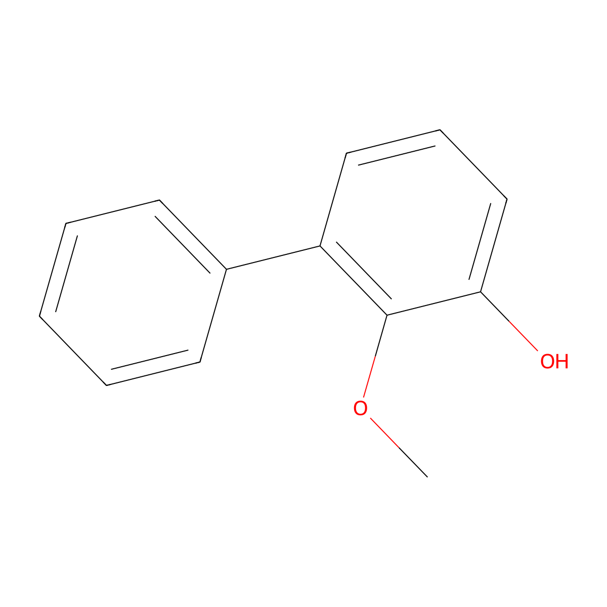 2-Methoxy-[1,1'-biphenyl]-3-ol molecular structure, CAS 341033-27-0