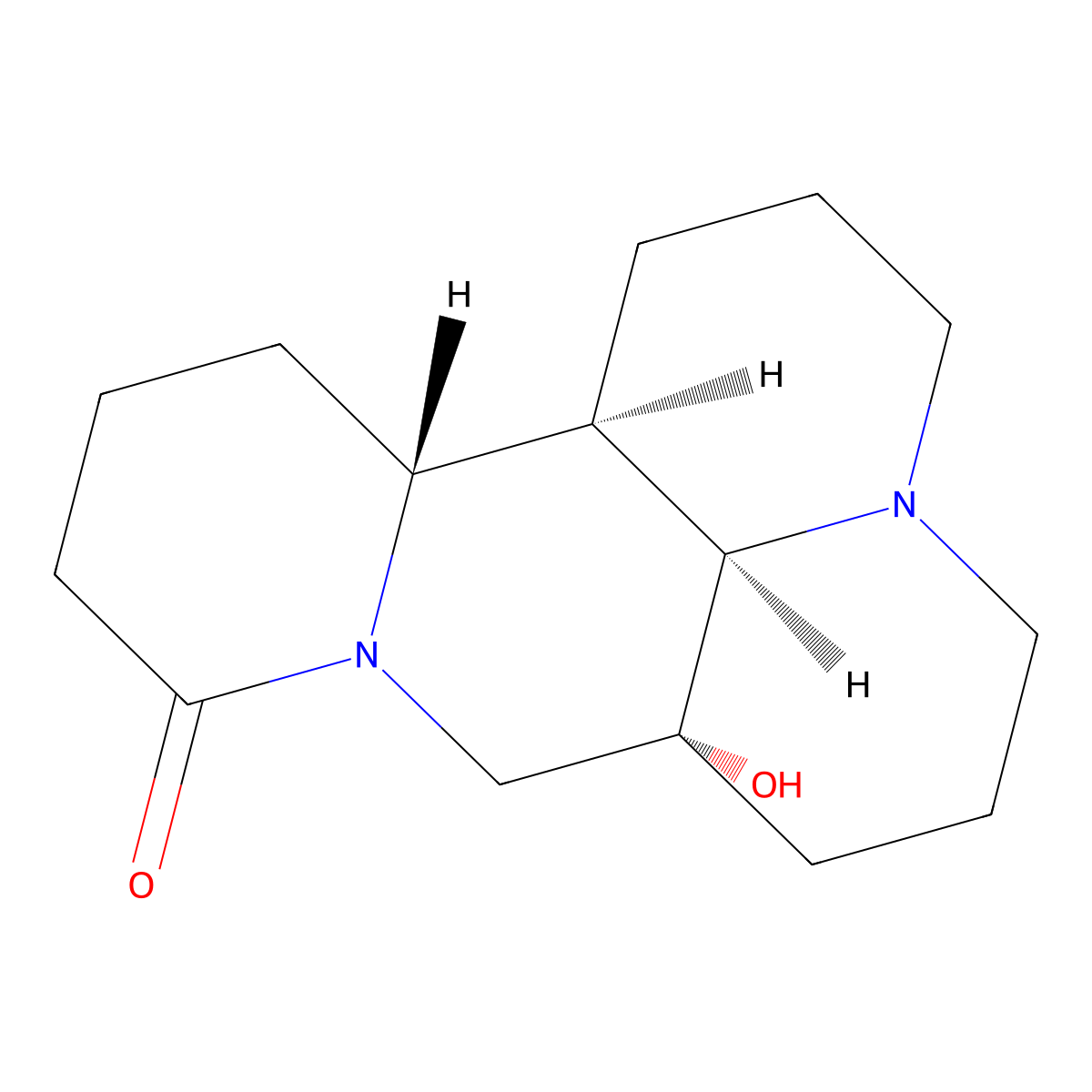 (+)-Sophoranol molecular structure, CAS 3411-37-8