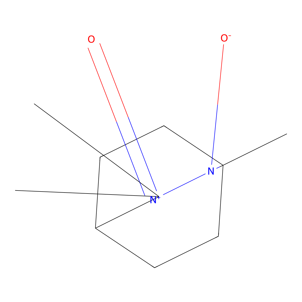 2,3-Diazabicyclo(3.2.2)non-2-ene, 1,4,4-trimethyl-, 2,3-dioxide molecular structure, CAS 34122-40-2
