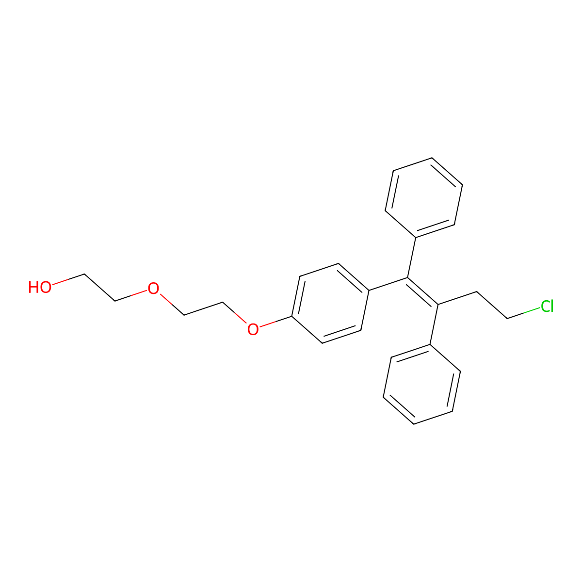 Fispemifene molecular structure, CAS 341524-89-8