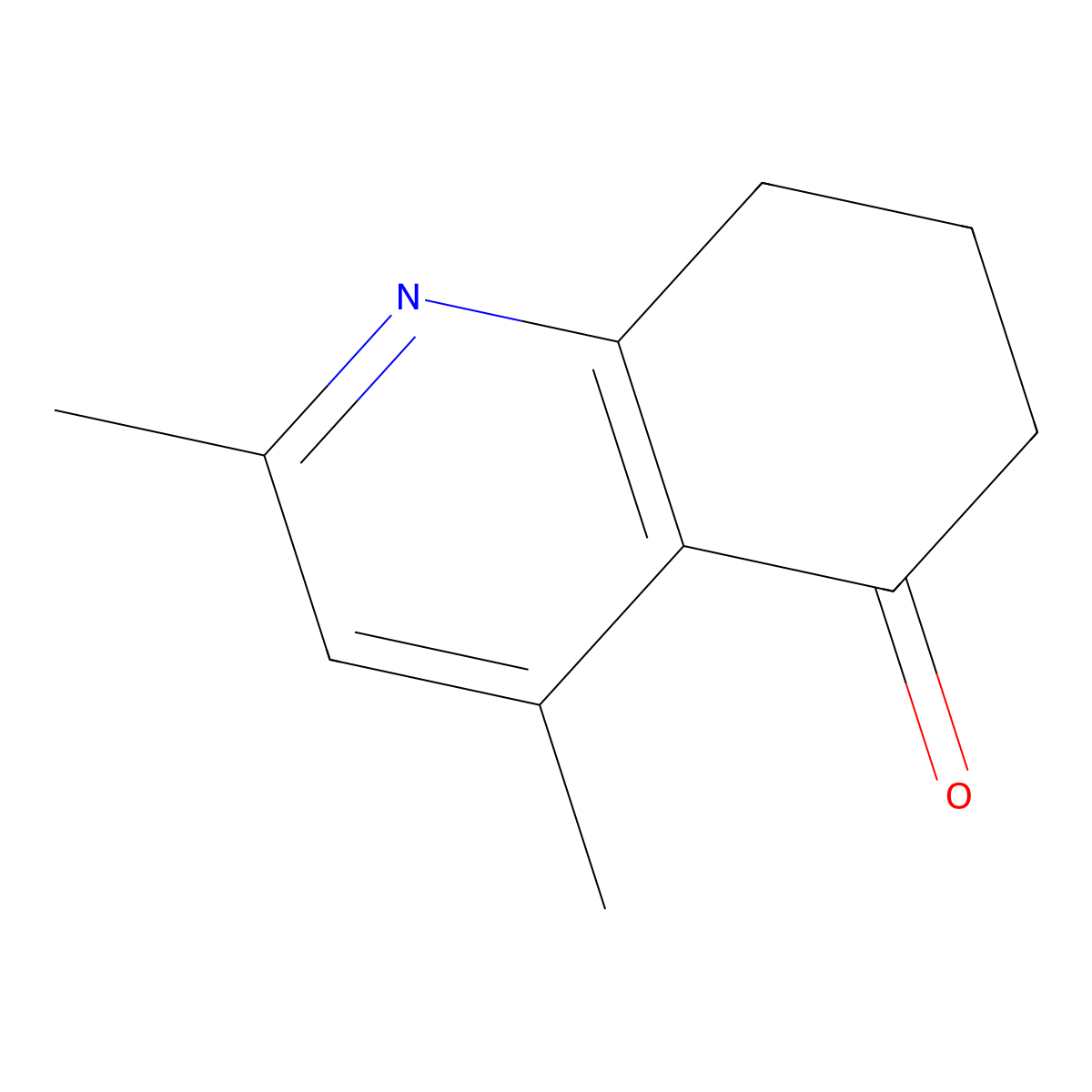 2,4-Dimethyl-5,6,7,8-tetrahydroquinolin-5-one molecular structure, CAS 34192-19-3