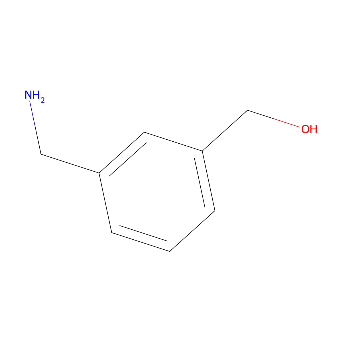 [3-(Aminomethyl)phenyl]methanol molecular structure, CAS 34231-22-6