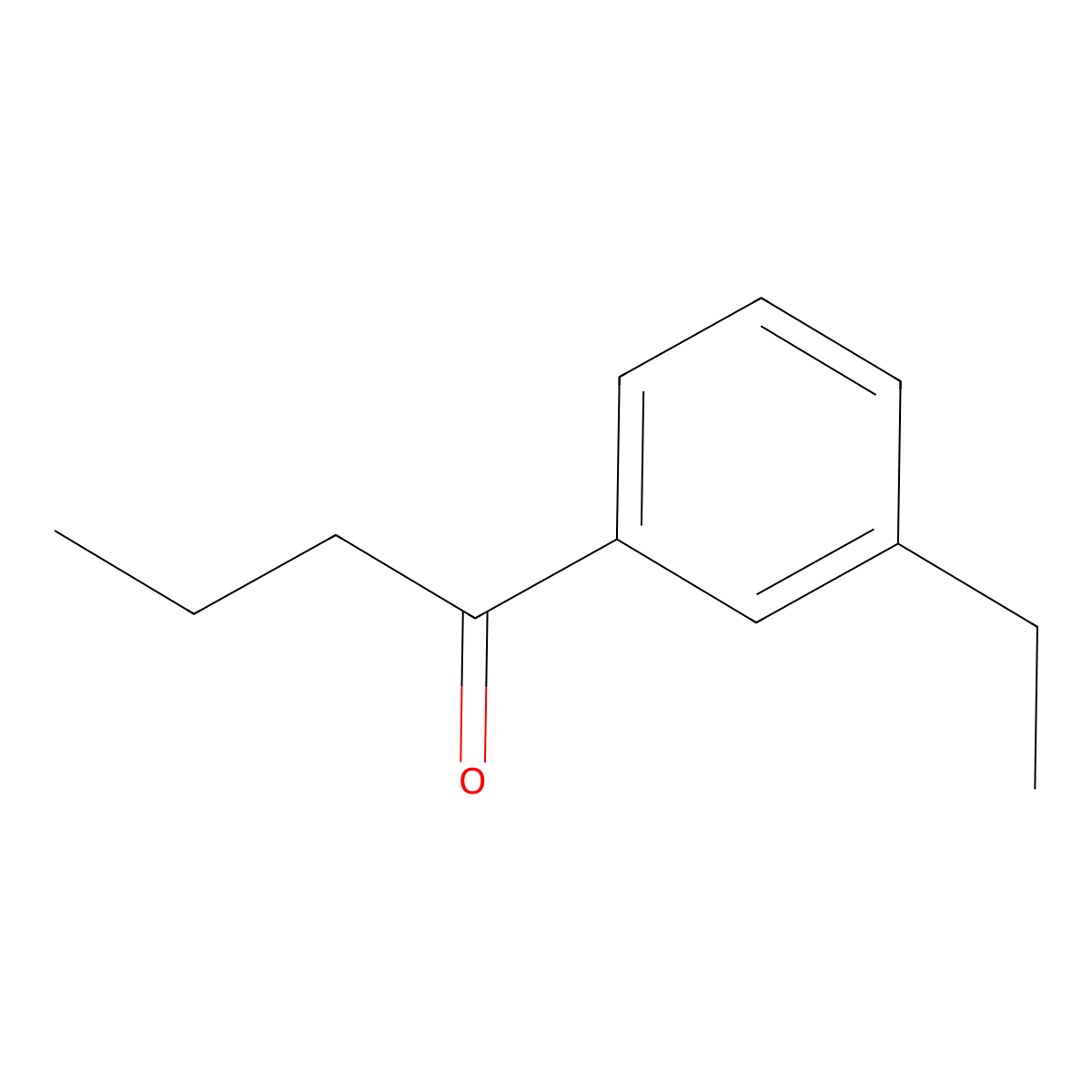 1-(3-Ethylphenyl)butan-1-one molecular structure, CAS 342411-74-9