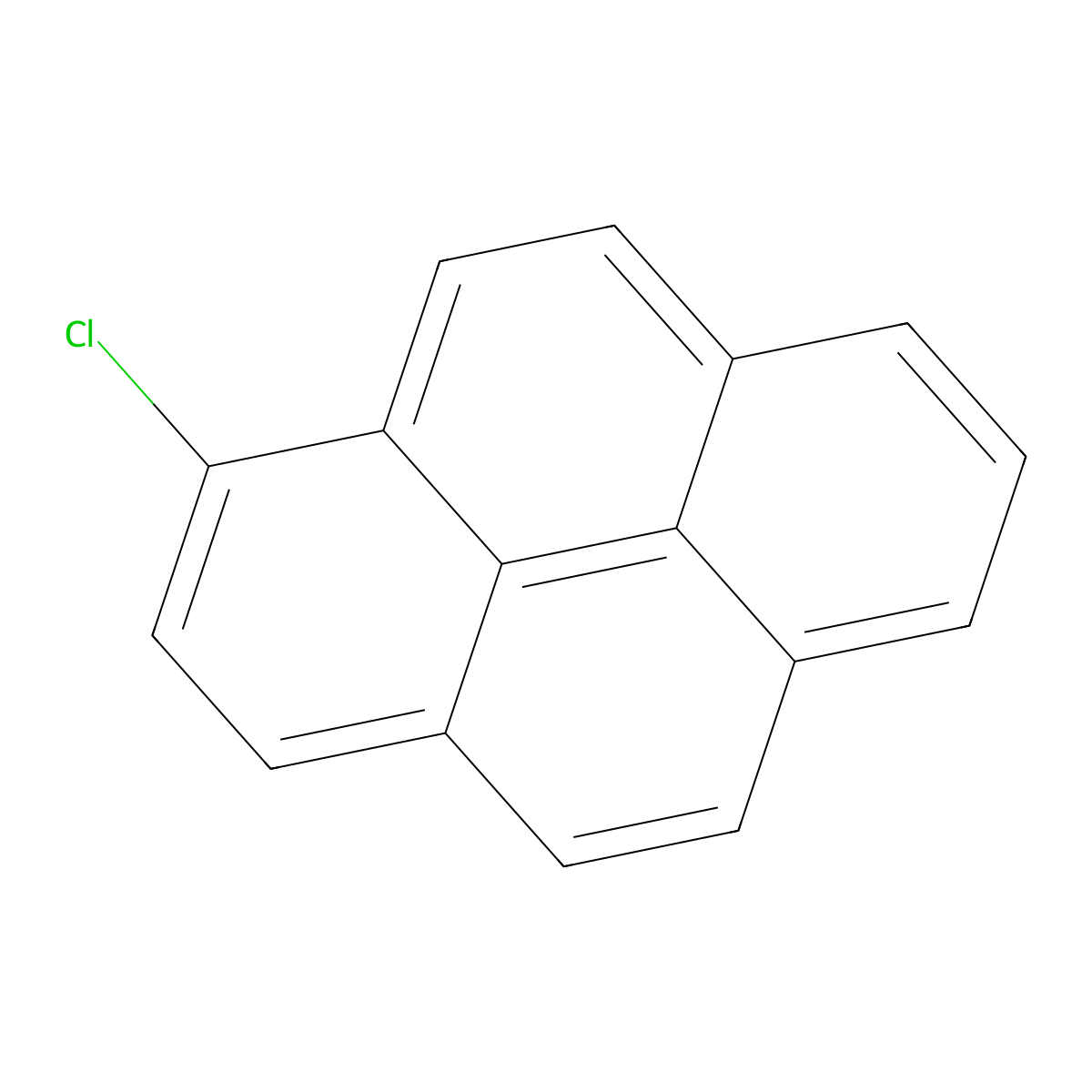 1-Chloropyrene molecular structure, CAS 34244-14-9