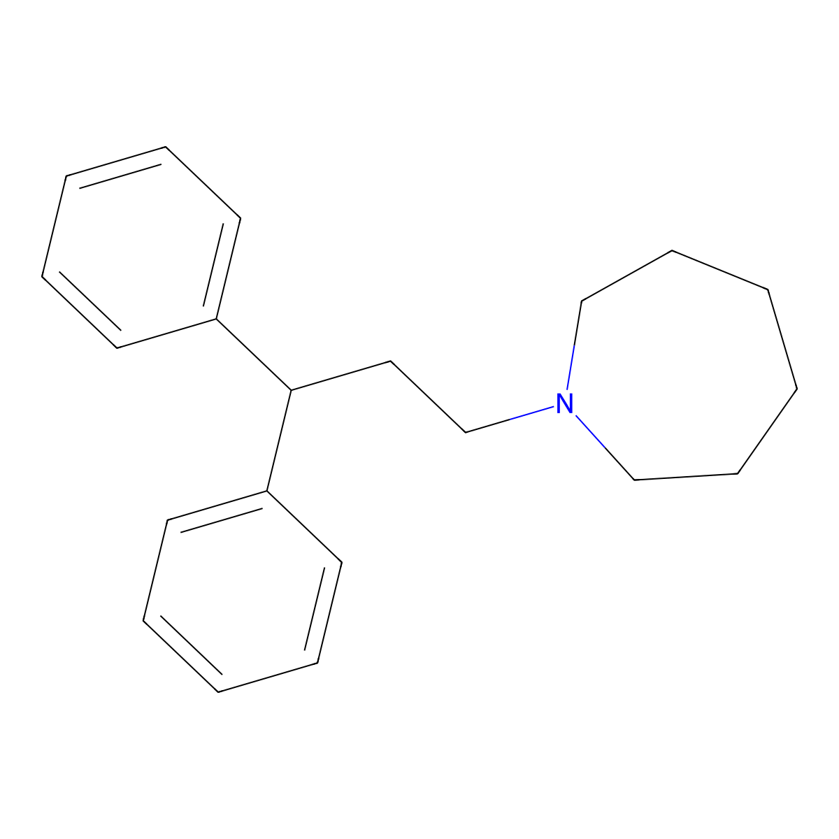 Prozapine molecular structure, CAS 3426-08-2