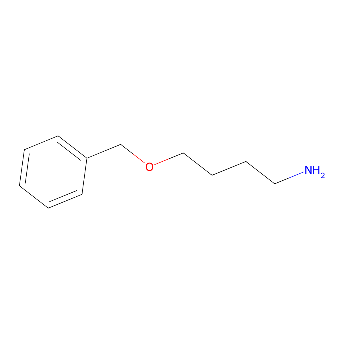 4-(Benzyloxy)butan-1-amine molecular structure, CAS 342638-01-1