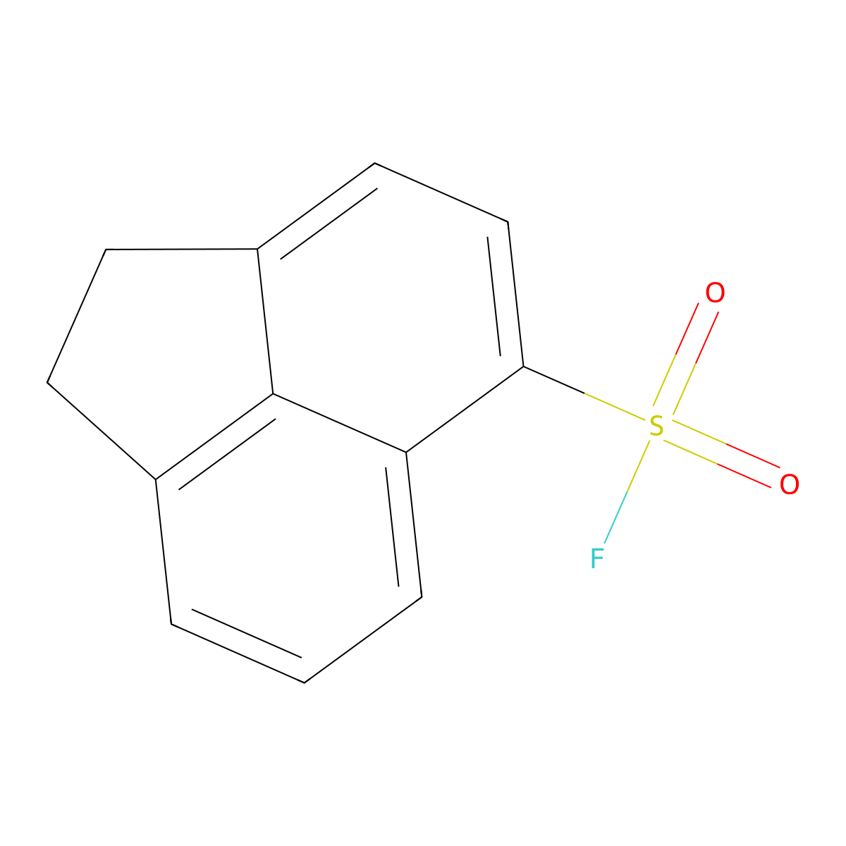 1,2-Dihydroacenaphthylene-5-sulfonyl fluoride molecular structure, CAS 342802-71-5