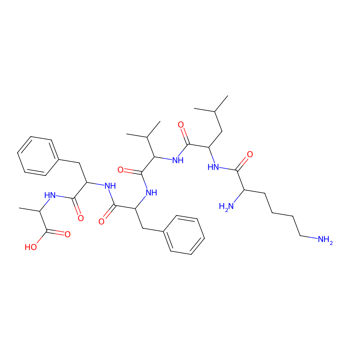 D-Klvffa molecular structure, CAS 342877-55-8