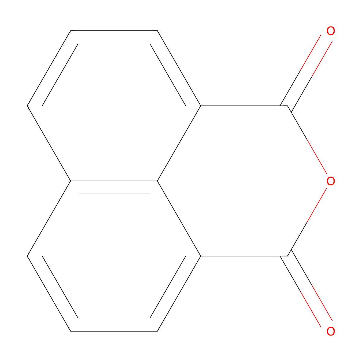 Naphthalic anhydride molecular structure, CAS 34314-32-4