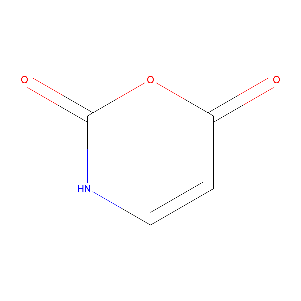 3-Oxauracil molecular structure, CAS 34314-63-1