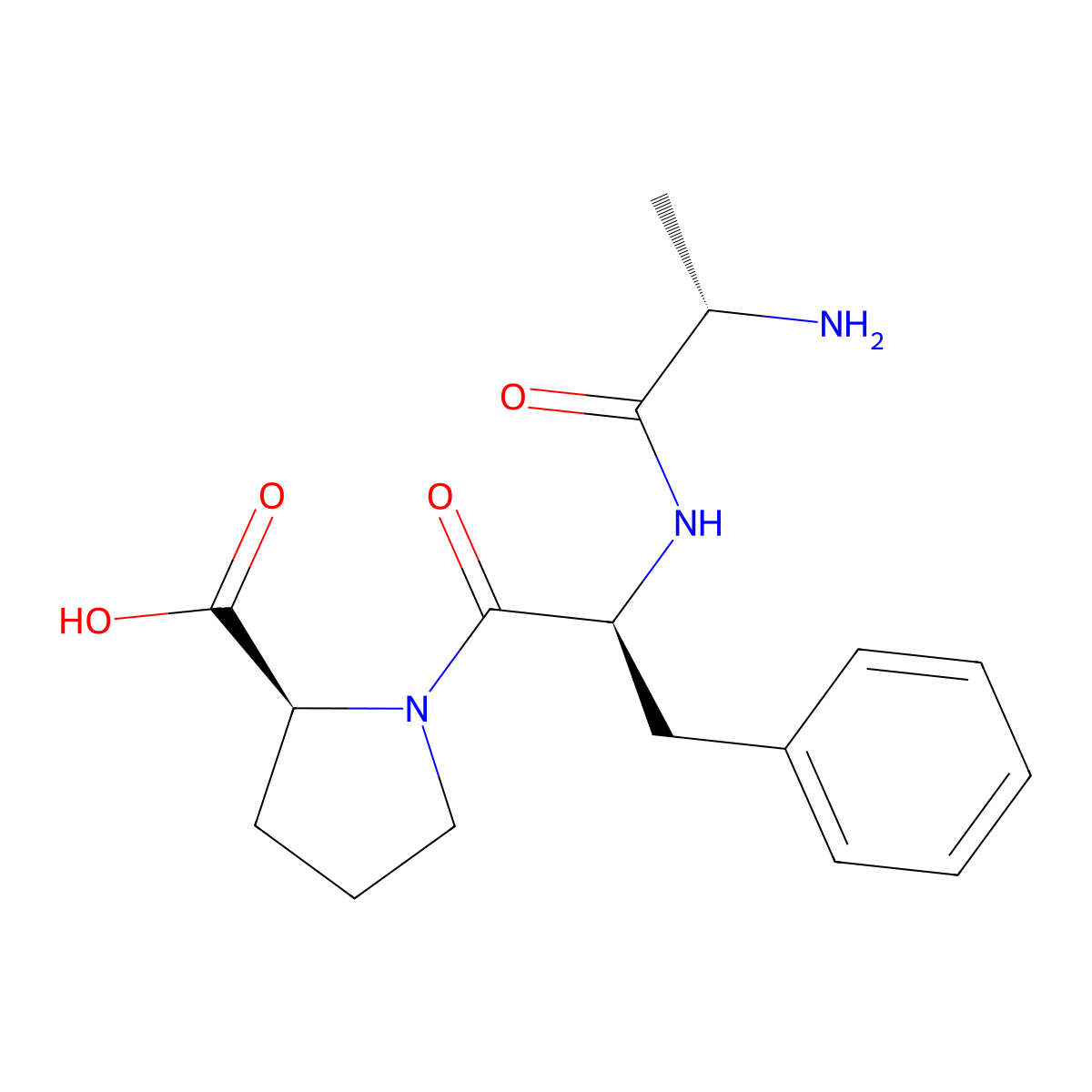 H-Ala-Phe-Pro-OH molecular structure, CAS 34327-70-3