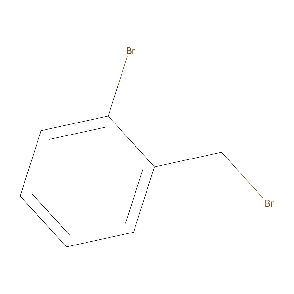 2-Bromobenzyl bromide molecular structure, CAS 3433-80-5