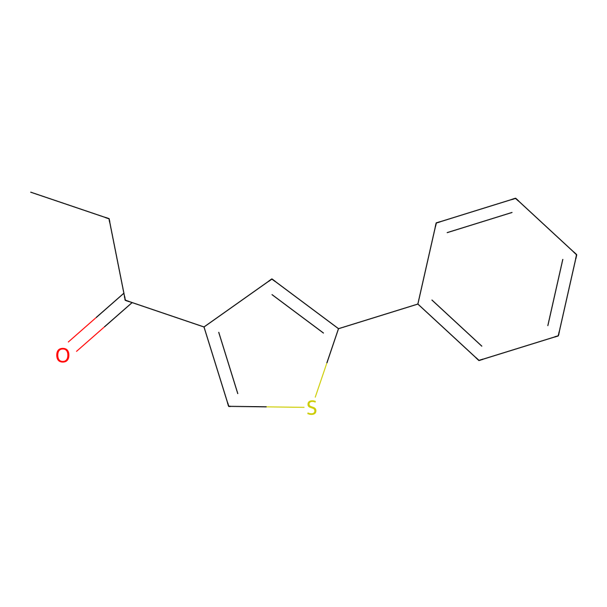 1-(5-Phenyl-3-thienyl)-1-propanone molecular structure, CAS 343317-51-1