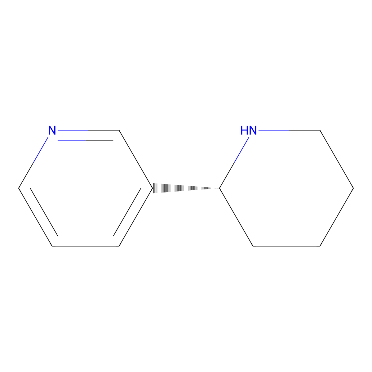 3-((2R)-Piperidin-2-Yl)Pyridine molecular structure, CAS 34366-21-7