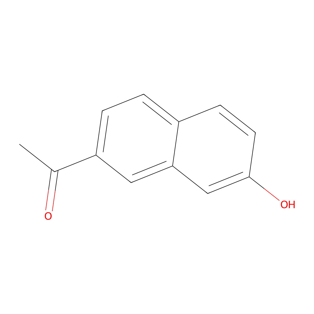 1-(7-Hydroxynaphthalen-2-yl)ethanone molecular structure, CAS 343773-72-8