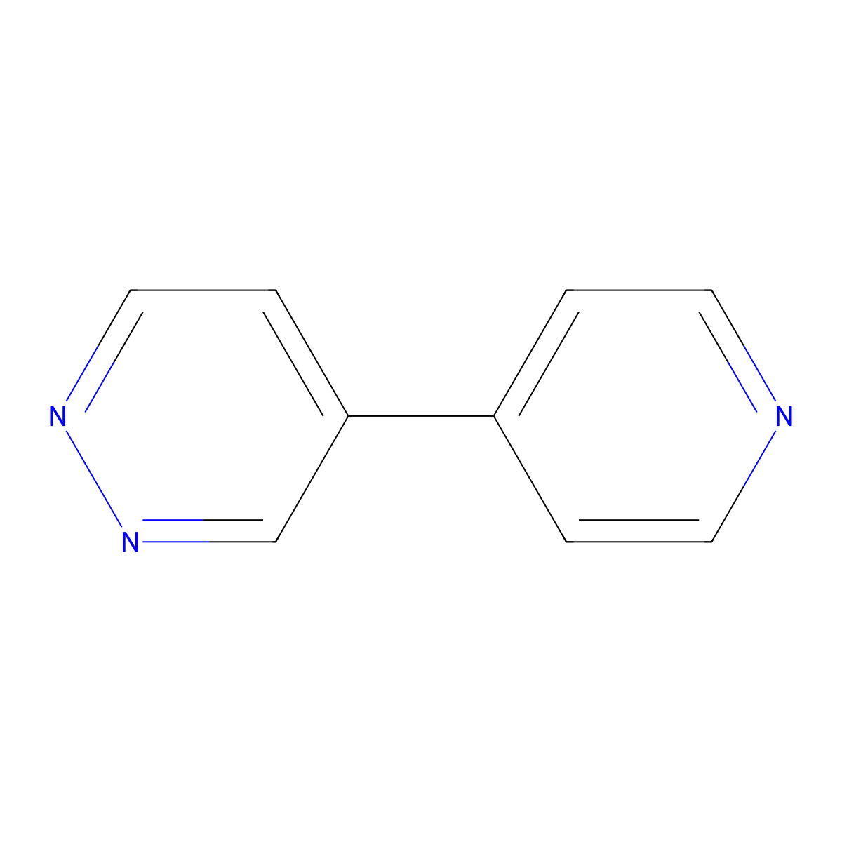 4-(Pyridin-4-yl)pyridazine molecular structure, CAS 343787-96-2