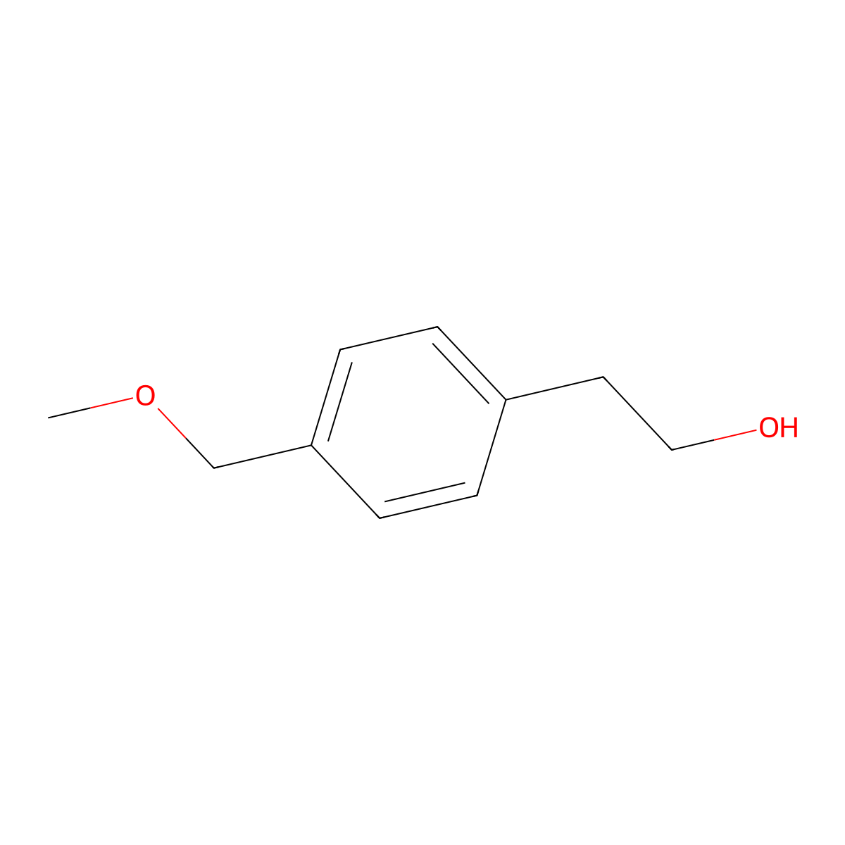 4-(Methoxymethyl)phenethyl alcohol molecular structure, CAS 343880-25-1