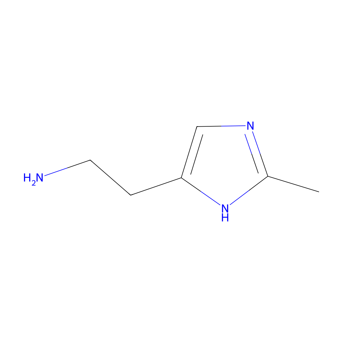 2-Methylhistamine molecular structure, CAS 34392-54-6