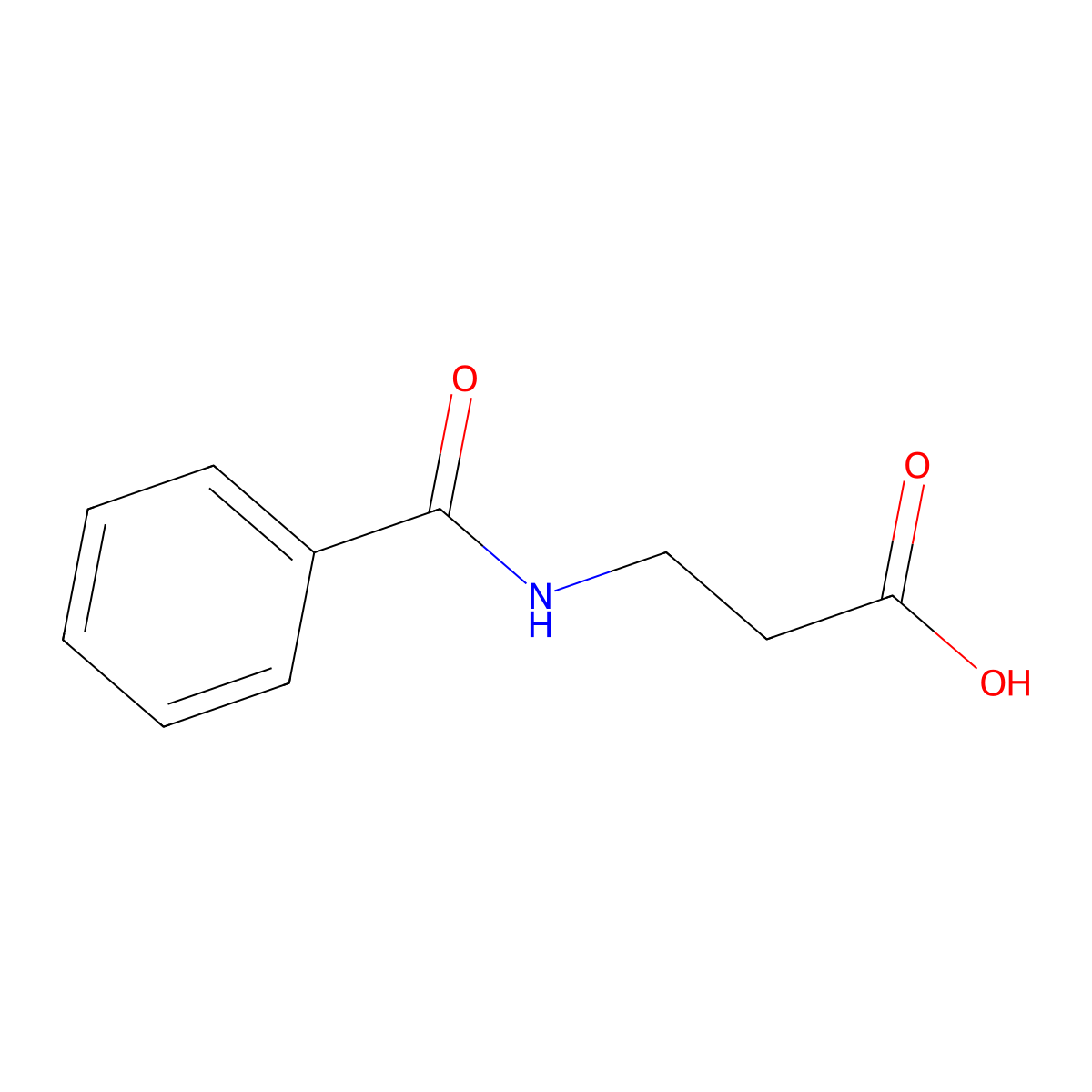 Betamipron molecular structure, CAS 3440-28-6