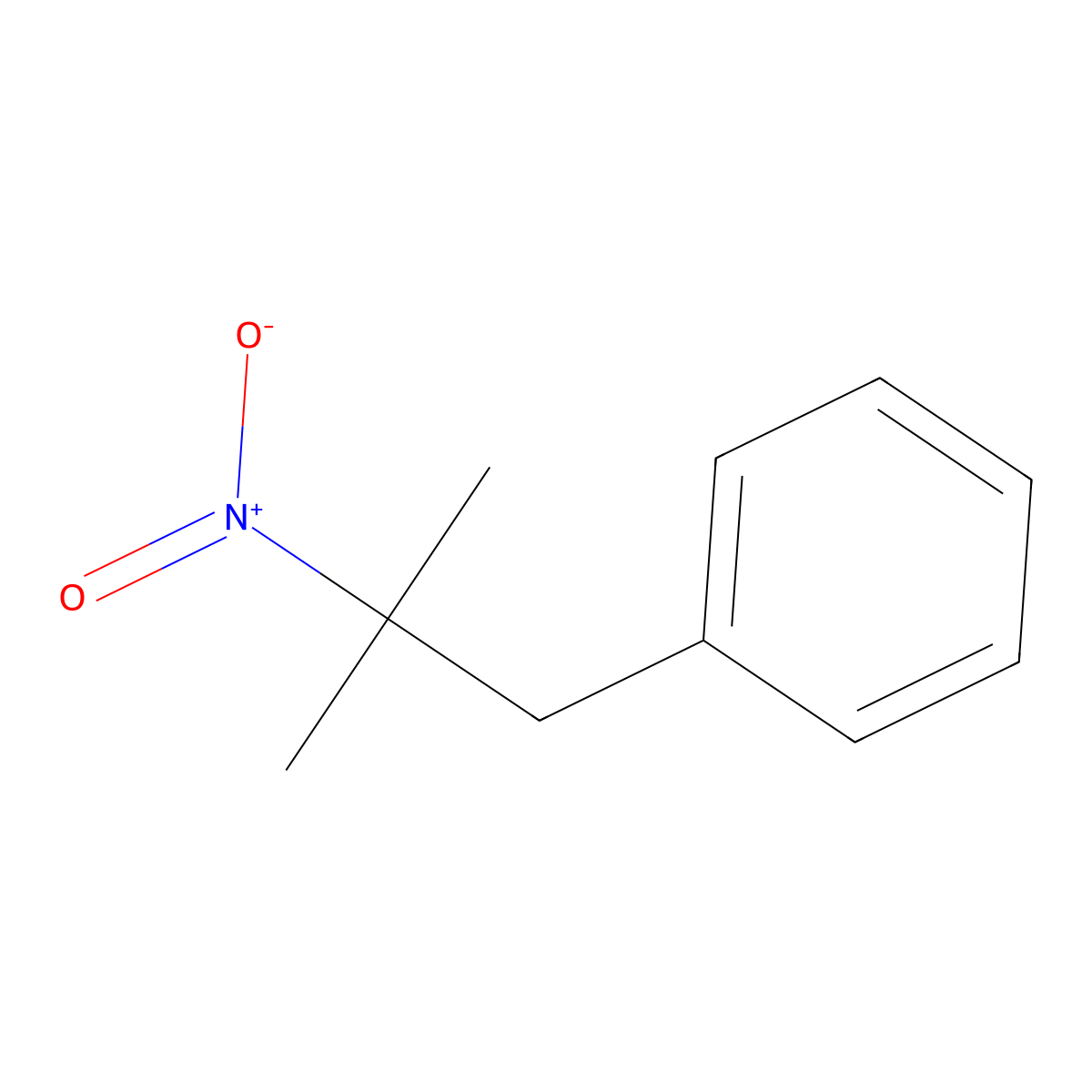 (2-Methyl-2-nitropropyl)benzene molecular structure, CAS 34405-43-1