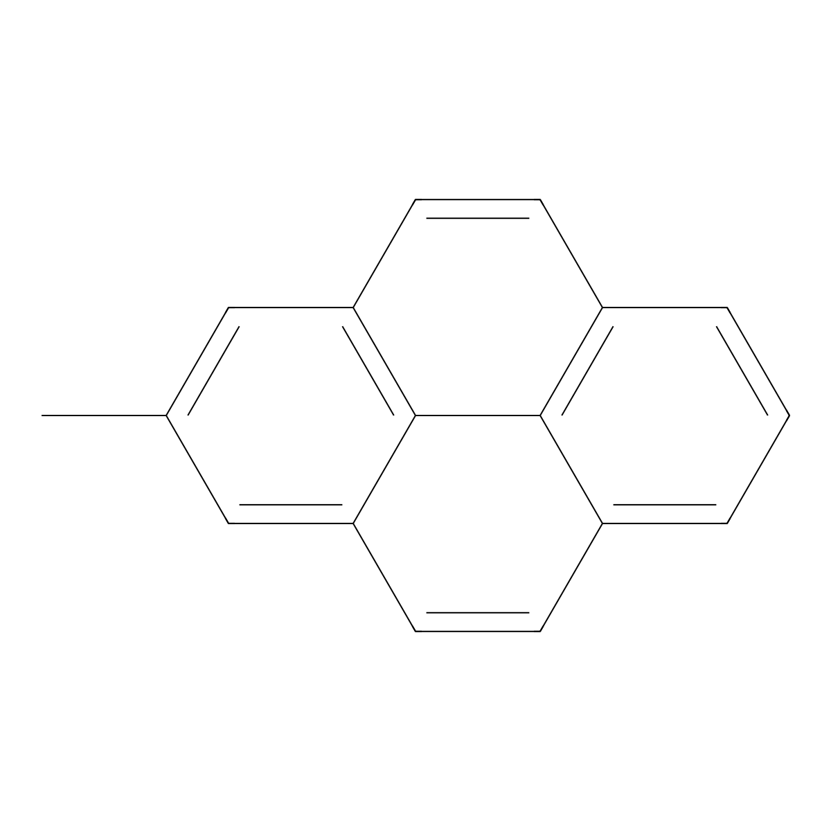 2-Methylpyrene molecular structure, CAS 3442-78-2