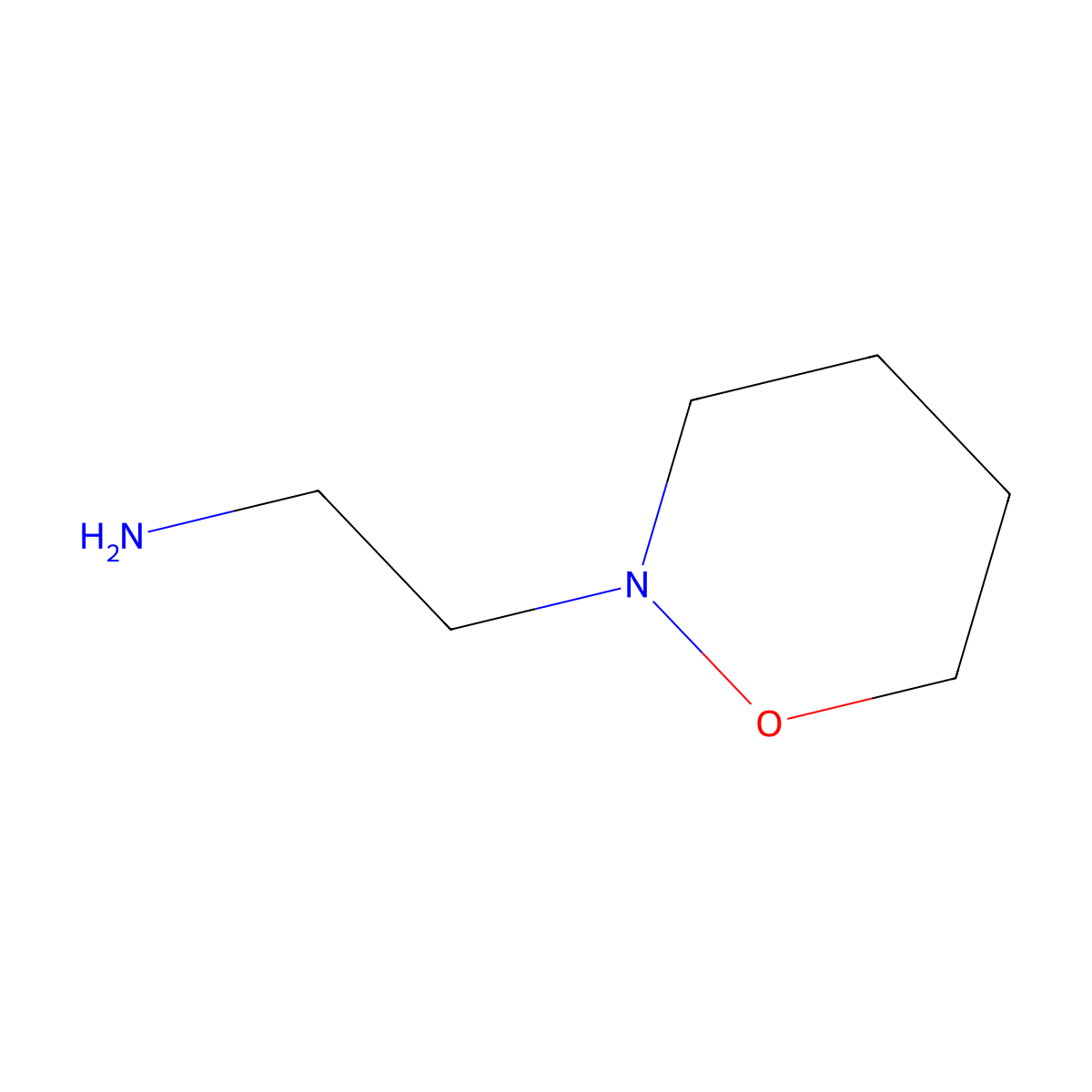 2-(1,2-Oxazinan-2-yl)ethan-1-amine molecular structure, CAS 344242-66-6