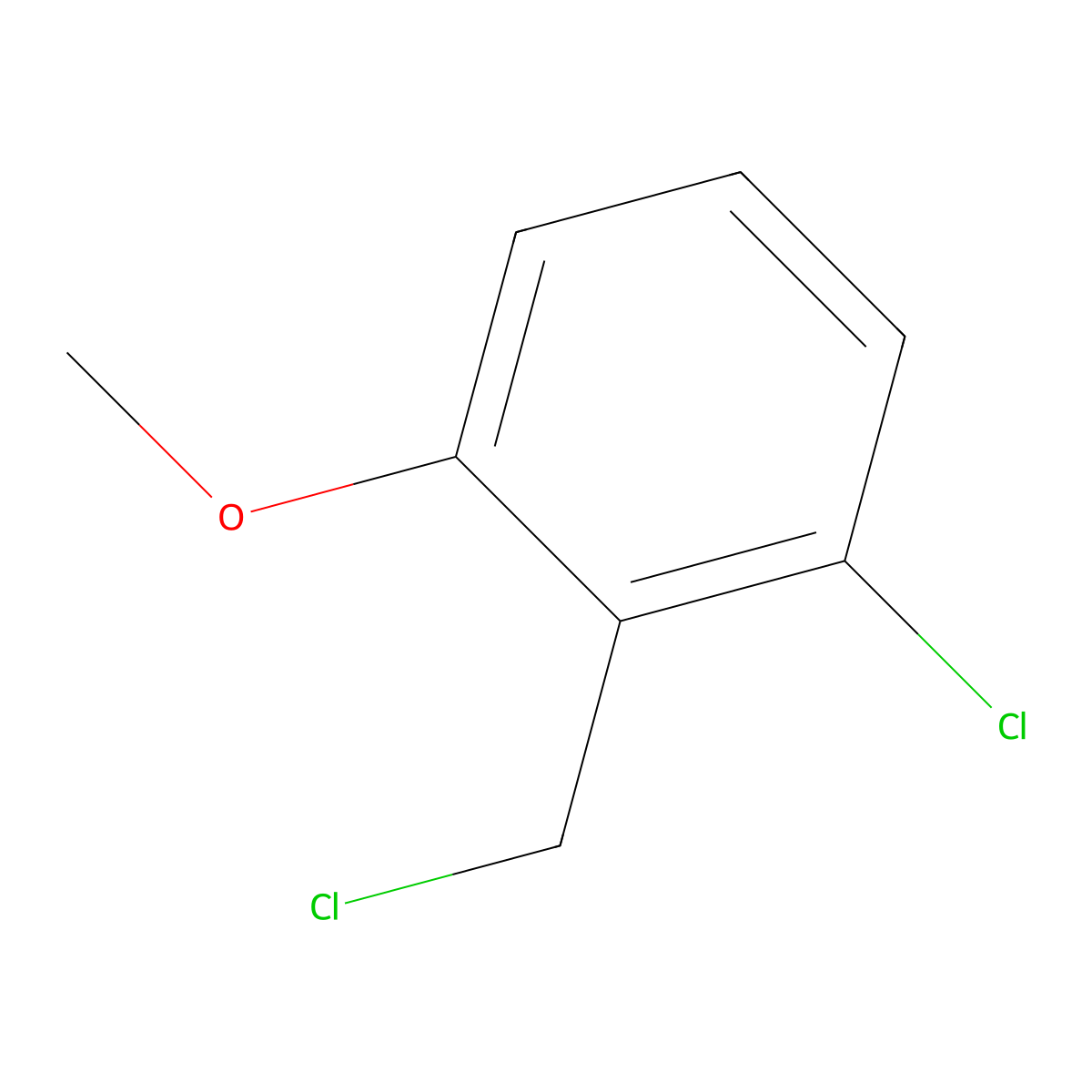 1-Chloro-2-(chloromethyl)-3-methoxybenzene molecular structure, CAS 344294-26-4