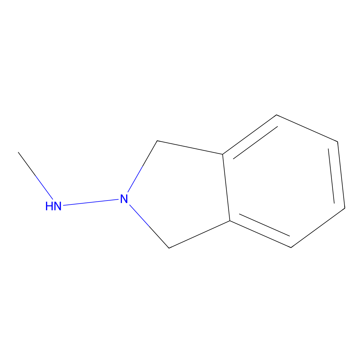 N-Methylisoindolin-2-amine molecular structure, CAS 344294-71-9