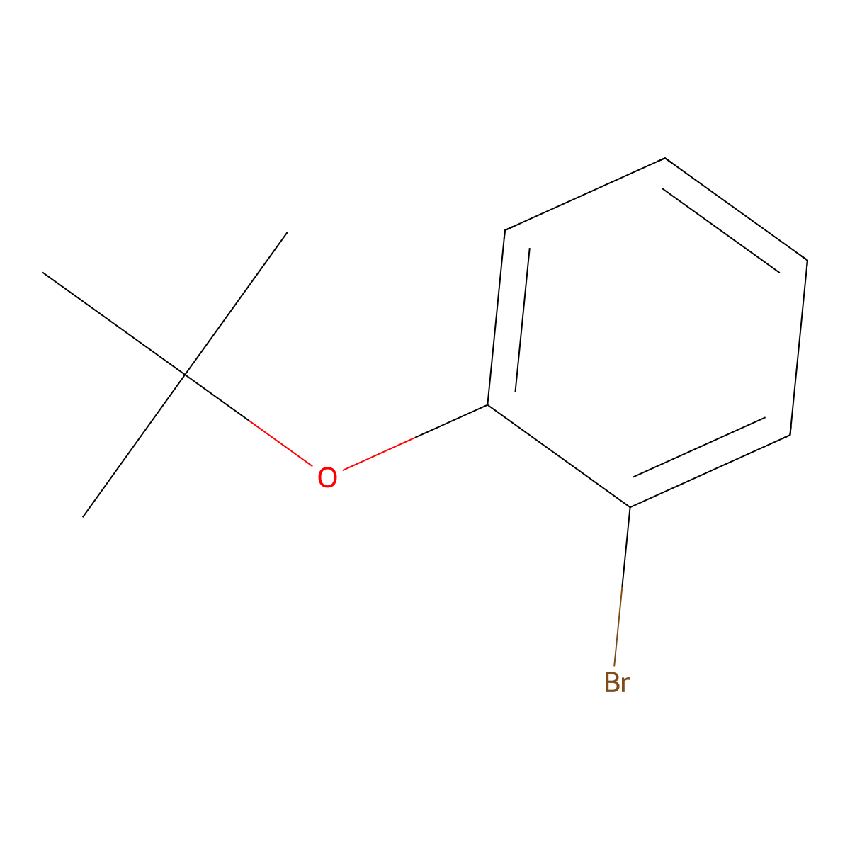 1-Bromo-2-(tert-butoxy)benzene molecular structure, CAS 344296-29-3