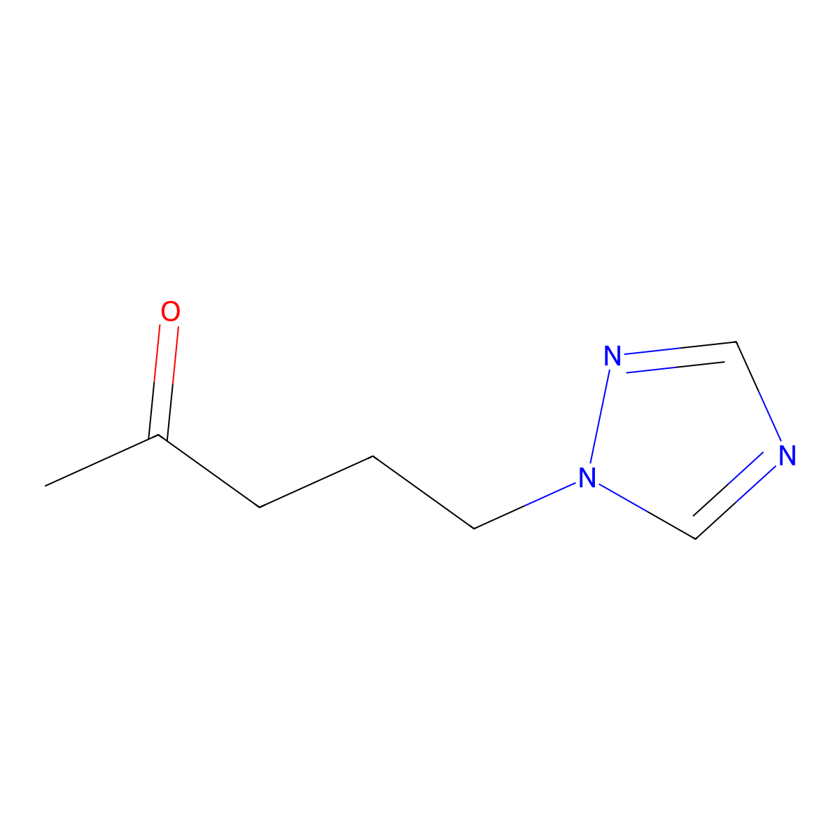 5-(1h-1,2,4-Triazol-1-yl)pentan-2-one molecular structure, CAS 344326-20-1