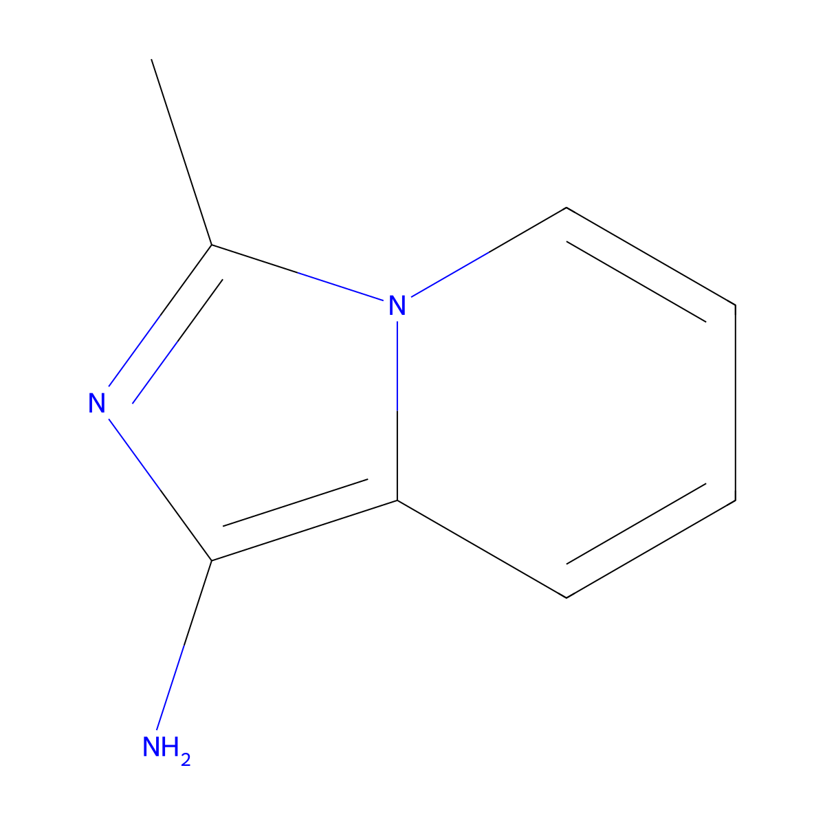 3-Methylimidazo[1,5-a]pyridin-1-amine molecular structure, CAS 344327-06-6